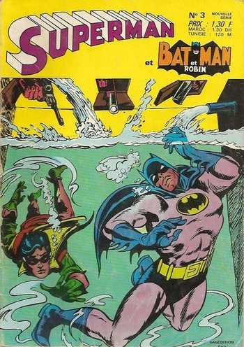 Scan de la Couverture Superman Batman Robin n 3
